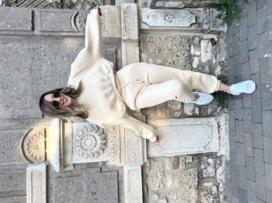 Crop Eşofman Takımı 