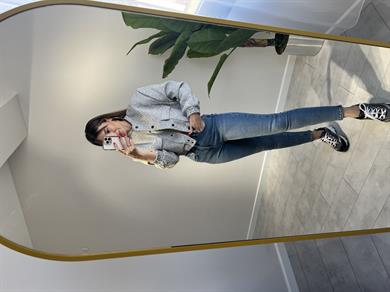 Dilvin Dizi Lazer Kesim Yüksek Bel Skınny Jean