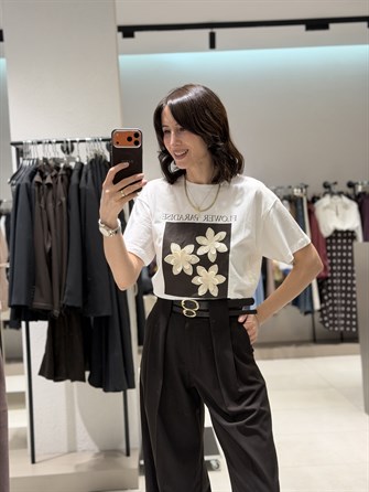 DİLVİN Pileli Kemerli Palazzo KOYU KAHVE