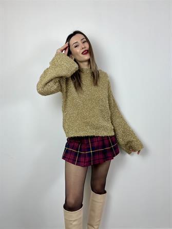 DİLVİN SİMLİ SIRT DEKOLTELİ KAZAK