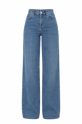 DİLVİN Tensel Wideleg Jean MAVİ