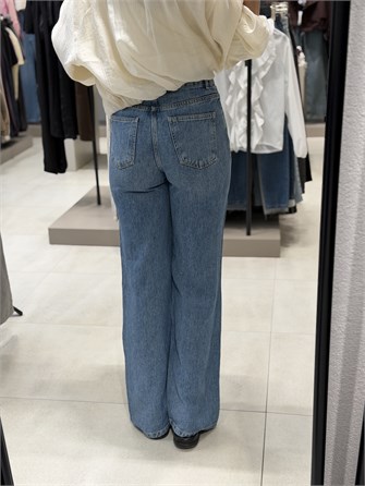 DİLVİN Tensel Wideleg Jean MAVİ