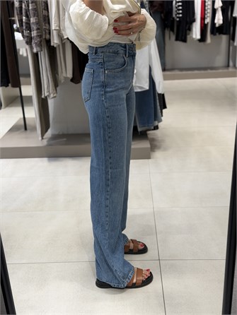DİLVİN Tensel Wideleg Jean MAVİ