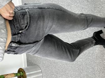Dilvin yüksek bel füme mom jean