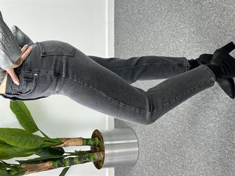 Dilvin yüksek bel füme mom jean