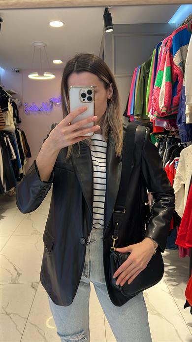 Dlv Deri Blzer Ceket