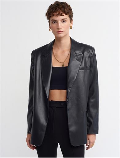 Dlv Deri Blzer Ceket