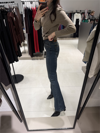 ESKİTME İSPANYOL JEAN MAVİ