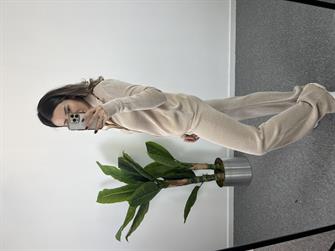 Fitilli Triko Karamel Takım 