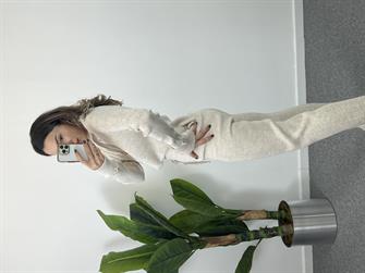 Fitilli Triko Krem Takım 