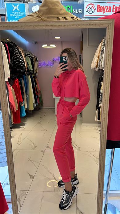 Flw Kapüşonlu Takım 