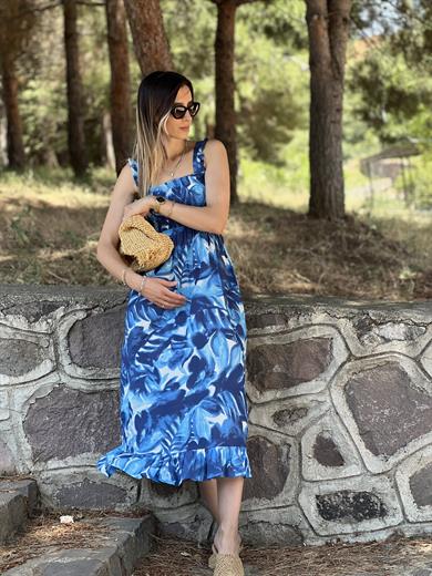 Frc Askılı Midi Boy Elbise