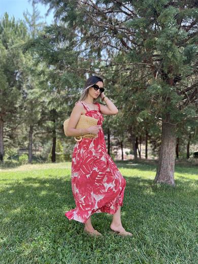 Frc Askılı Midi Boy Elbise