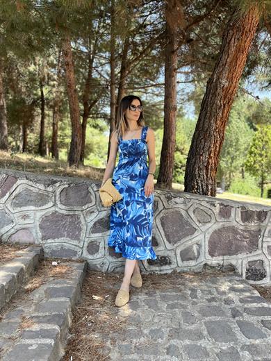 Frc Askılı Midi Boy Elbise