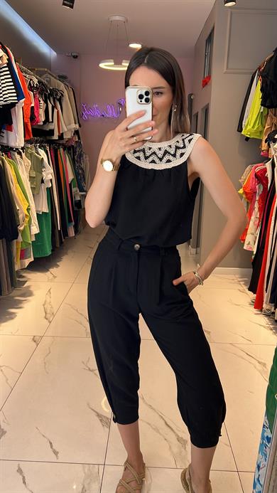 Frc İşleme Detay Keten Takım 