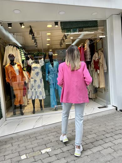 Fsp Keten Blazer Ceket