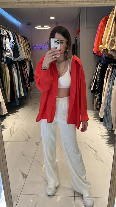 Fsp Tensel Owersize Gömlek