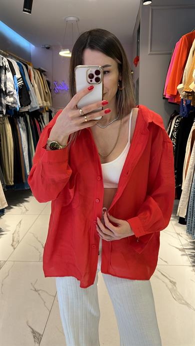 Fsp Tensel Owersize Gömlek