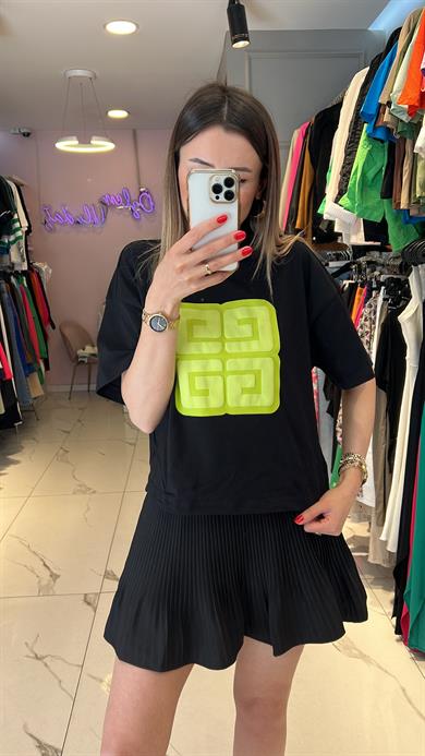 Fsp Yeşil Baskılı Premium Tshırt