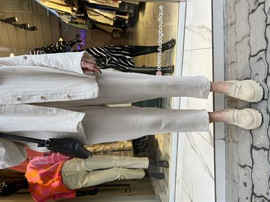 Htf Müslin Krem Takım