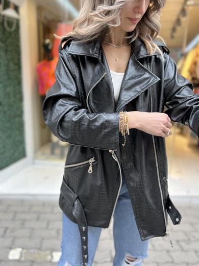 Htf Owersize Deri Ceket