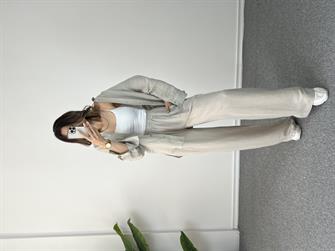 Keten Mint Gömlek Takım 