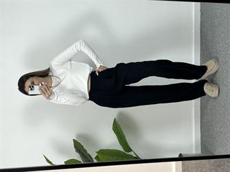 Kolu Droplu Pamuk Triko