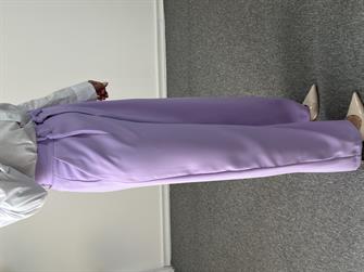 Lila Palazzo Pantolon