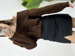 Madonna Yaka Kahverengi Kazak