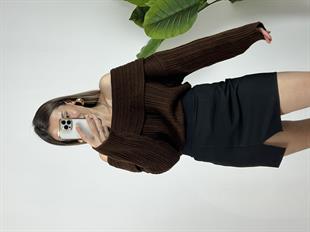 Madonna Yaka Kahverengi Kazak