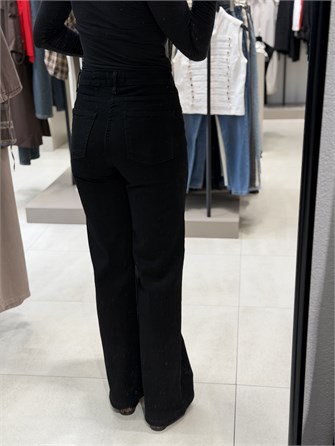 Marka Model Wideleg Jean 002 SİYAH
