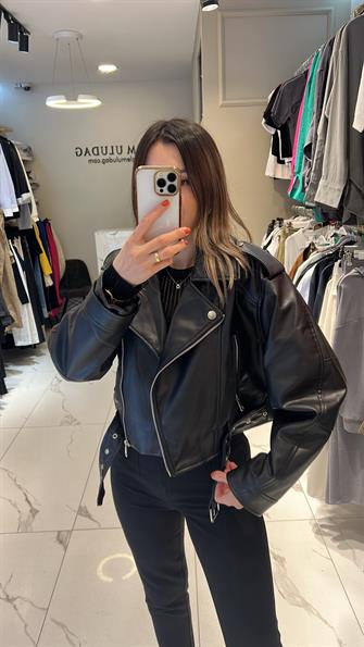 Marka Muadili Deri Ceket