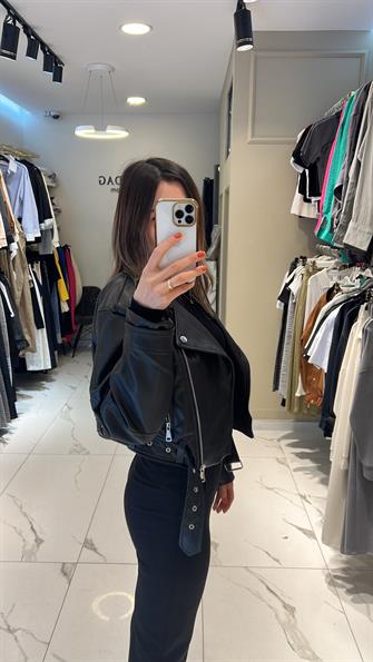 Marka Muadili Deri Ceket