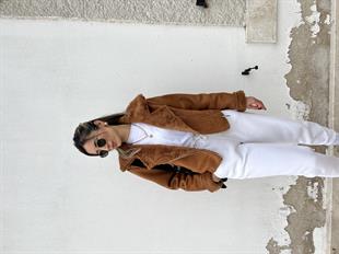 Marka Muadili Kısa Taba Biker Mont