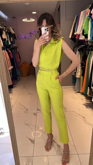 Mcx Neon Yelekli Takım 