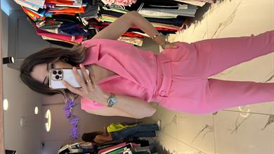 Mcx Pembe Yelekli Takım 