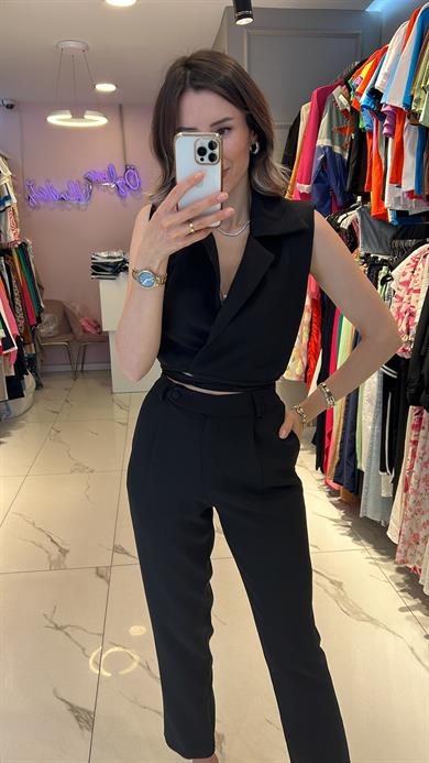 Mcx Siyah Yelekli Takım 