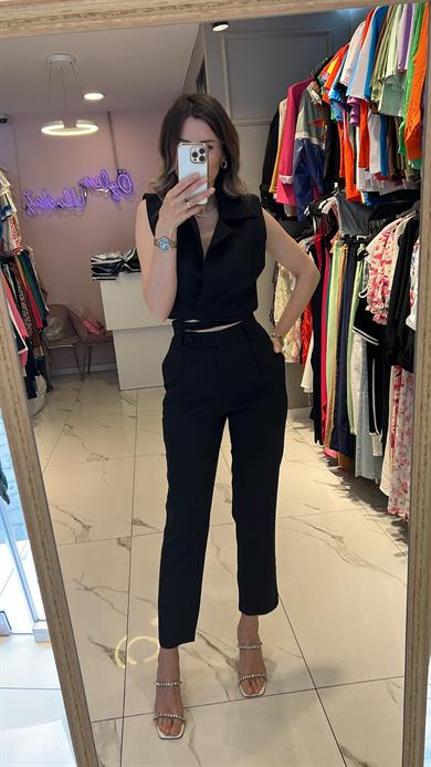 Mcx Siyah Yelekli Takım 