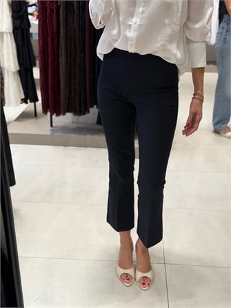Mini Flare Pantolon LACİVERT