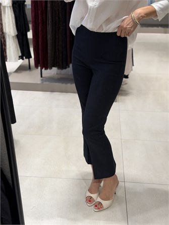 Mini Flare Pantolon LACİVERT