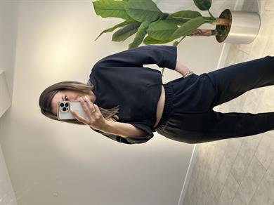 Modal Kumaş Kapişonlu Takım