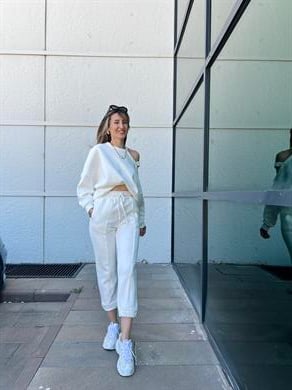 Omuz Detaylı Eşofman Takımı