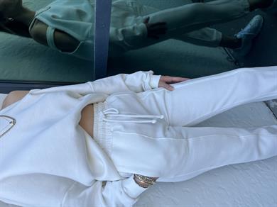 Omuz Detaylı Eşofman Takımı