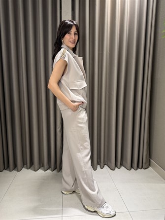 OMZU ZIMBA DETAY YELEKLİ TAKIM TAŞ