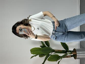 Orj. Marka Beyaz Tshırt