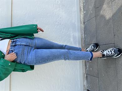 Orj Marka Paça Detay Yüksek Bel Jean