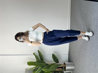 Orjinal Marka Beyaz Crop Tshırt