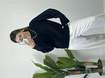 Orjinal Marka Lacivert kazak 