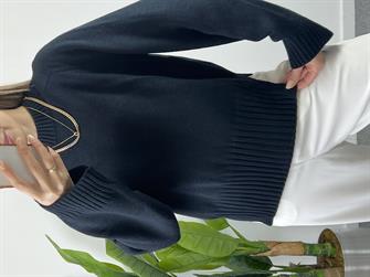 Orjinal Marka Lacivert kazak 