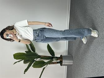 Orjinal Marka Mavi Palazzo Jean